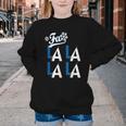 LA Baseball Fan Christmas FA La La Holiday Blue Theme Youth Crewneck Sweatshirt LA Baseball Fan Christmas FA La La Holiday Blue Theme Youth Crewneck Sweatshirt