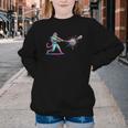 Leopard Baseball Player Ice Cream Drip For Boys Kids Youth Crewneck Sweatshirt Leopard Baseball Player Ice Cream Drip For Boys Kids Youth Crewneck Sweatshirt
