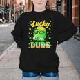 Lucky Dude Drip Baseball Shamrock St Patrick Men Boy Youth Youth Crewneck Sweatshirt Lucky Dude Drip Baseball Shamrock St Patrick Men Boy Youth Youth Crewneck Sweatshirt