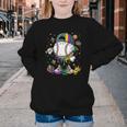 Mardi Gras Ice Cream Drip Baseball Carnival Party Mask Boys Youth Crewneck Sweatshirt Mardi Gras Ice Cream Drip Baseball Carnival Party Mask Boys Youth Crewneck Sweatshirt