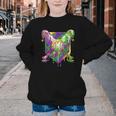 Mardi Gras Ice Cream Drip Baseball Sports For Men Women Kids Youth Crewneck Sweatshirt