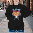 Mason 41 Meme Ice Cream Drip Baseball Birthday Costume Youth Crewneck Sweatshirt