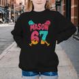 Mason 67 Ice Cream Drip Baseball Meme Youth Crewneck Sweatshirt Mason 67 Ice Cream Drip Baseball Meme Youth Crewneck Sweatshirt