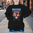 Mason 67 Ice Cream Drip Baseball Ice Cream Drip Youth Crewneck Sweatshirt