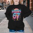 Mason 67 Meme Ice Cream Baseball Drip Youth Crewneck Sweatshirt Mason 67 Meme Ice Cream Baseball Drip Youth Crewneck Sweatshirt