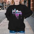 Mom Baseball Ice Cream Drip Birthday Boy Family Youth Crewneck Sweatshirt Mom Baseball Ice Cream Drip Birthday Boy Family Youth Crewneck Sweatshirt