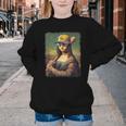 Mona Lisa Baseball Trending Aesthetic Streetwear Youth Crewneck Sweatshirt