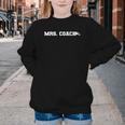 Mrs Coach Football Basketball Baseball Coach Wife Youth Crewneck Sweatshirt Mrs Coach Football Basketball Baseball Coach Wife Youth Crewneck Sweatshirt