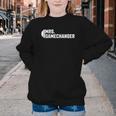 Mrs Gamechanger Baseball Scorekeeper Love Youth Crewneck Sweatshirt Mrs Gamechanger Baseball Scorekeeper Love Youth Crewneck Sweatshirt