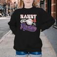 Nanny Rookie Of Year 1st Birthday Baseball Theme Matching Youth Crewneck Sweatshirt Nanny Rookie Of Year 1st Birthday Baseball Theme Matching Youth Crewneck Sweatshirt