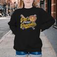 Pat's Pocket Pancakes Baseball Glove Stack Syrup Youth Crewneck Sweatshirt Pat's Pocket Pancakes Baseball Glove Stack Syrup Youth Crewneck Sweatshirt