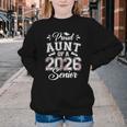 Proud Aunt Of A 2026 Senior Baseball Graduate Youth Crewneck Sweatshirt