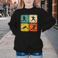 Retro Style Baseball Lover Playing Men Women Kids Baseball Youth Crewneck Sweatshirt Retro Style Baseball Lover Playing Men Women Kids Baseball Youth Crewneck Sweatshirt