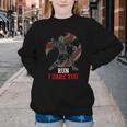 Run I Dare You Baseball Catcher Graphic Players Fans Youth Crewneck Sweatshirt Run I Dare You Baseball Catcher Graphic Players Fans Youth Crewneck Sweatshirt