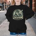 Safety Harbor Leviathans Retro Baseball Monster Youth Crewneck Sweatshirt