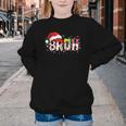 Santa Bruh Baseball Christmas Xmas Meme Pajamas Family Youth Crewneck Sweatshirt Santa Bruh Baseball Christmas Xmas Meme Pajamas Family Youth Crewneck Sweatshirt