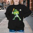 Shamrock Playing Baseball St Patricks Day Men Boys Kid Youth Crewneck Sweatshirt Shamrock Playing Baseball St Patricks Day Men Boys Kid Youth Crewneck Sweatshirt