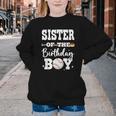 Sister Of The Birthday Boy Baseball Bday Family Youth Crewneck Sweatshirt Sister Of The Birthday Boy Baseball Bday Family Youth Crewneck Sweatshirt