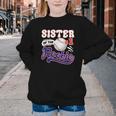 Sister Rookie Of Year 1st Birthday Baseball Theme Matching Youth Crewneck Sweatshirt Sister Rookie Of Year 1st Birthday Baseball Theme Matching Youth Crewneck Sweatshirt
