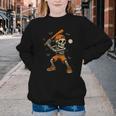Skeleton Baseball Player Costume Halloween Men Boys Youth Crewneck Sweatshirt