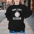 Sorry I Can't It's Volleyball Baseball Season Mom Of Both Youth Crewneck Sweatshirt Sorry I Can't It's Volleyball Baseball Season Mom Of Both Youth Crewneck Sweatshirt