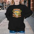 Spring Training 2026 Baseball Vintage Sunset Youth Crewneck Sweatshirt