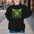 St Patricks Day Baseball Ice Cream Shamrock Baseball Player Youth Crewneck Sweatshirt St Patricks Day Baseball Ice Cream Shamrock Baseball Player Youth Crewneck Sweatshirt