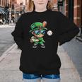 St Patricks Day Leprechaun Baseball Saint Paddys Boys Men Youth Crewneck Sweatshirt