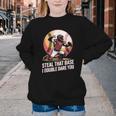 Steal That Base I Double Dare You Baseball Catcher Youth Crewneck Sweatshirt Steal That Base I Double Dare You Baseball Catcher Youth Crewneck Sweatshirt