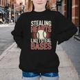 Stealing Hearts Like I Steal Bases Baseball Valentine Retro Youth Crewneck Sweatshirt Stealing Hearts Like I Steal Bases Baseball Valentine Retro Youth Crewneck Sweatshirt