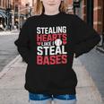 Stealing Hearts Like I Steal Bases Cute Baseball Kids Youth Crewneck Sweatshirt Stealing Hearts Like I Steal Bases Cute Baseball Kids Youth Crewneck Sweatshirt