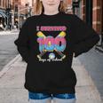 I Survived 100 Days Of School Baseball Cream Drip Boys Youth Crewneck Sweatshirt I Survived 100 Days Of School Baseball Cream Drip Boys Youth Crewneck Sweatshirt