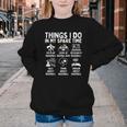 Things I Do In My Spare Time Baseball Lover Youth Crewneck Sweatshirt Things I Do In My Spare Time Baseball Lover Youth Crewneck Sweatshirt
