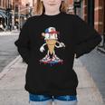 USA Patriotic Baseball Ice Cream Cone Freedom Youth Crewneck Sweatshirt USA Patriotic Baseball Ice Cream Cone Freedom Youth Crewneck Sweatshirt