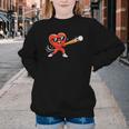 Valentine Baseball Heart Sport Valentines Day Men Boys Kids Youth Crewneck Sweatshirt Valentine Baseball Heart Sport Valentines Day Men Boys Kids Youth Crewneck Sweatshirt