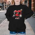 Valentines Day Baseball Heart Bat Sunglasses Men Boys Kids Youth Crewneck Sweatshirt Valentines Day Baseball Heart Bat Sunglasses Men Boys Kids Youth Crewneck Sweatshirt