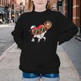 Valentines Day Baseball Heart Gloves Cute Boys Kid Youth Men Youth Crewneck Sweatshirt