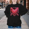 Valentines Day Baseball Red Heart Dab Boys Girls Kids Youth Crewneck Sweatshirt Valentines Day Baseball Red Heart Dab Boys Girls Kids Youth Crewneck Sweatshirt