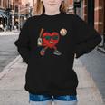 Valentines Day Baseball Red Heart Love Boys Kids Tee Youth Crewneck Sweatshirt Valentines Day Baseball Red Heart Love Boys Kids Tee Youth Crewneck Sweatshirt