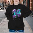 Vintage Baseball 14 Number Youth Crewneck Sweatshirt Vintage Baseball 14 Number Youth Crewneck Sweatshirt