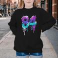 Vintage Baseball 84 Number Youth Crewneck Sweatshirt Vintage Baseball 84 Number Youth Crewneck Sweatshirt