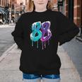Vintage Baseball 88 Number Youth Crewneck Sweatshirt