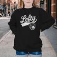 Vintage Baseball Tee Lefty Left Handed Baseball Player Youth Crewneck Sweatshirt Vintage Baseball Tee Lefty Left Handed Baseball Player Youth Crewneck Sweatshirt