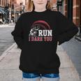 Vintage Humor Baseball Apparel Run I Dare You Youth Crewneck Sweatshirt Vintage Humor Baseball Apparel Run I Dare You Youth Crewneck Sweatshirt