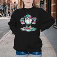 Women's 67 Meme Six Seven 6 7 Meme Baseball Ice Cream Drip Youth Crewneck Sweatshirt Women's 67 Meme Six Seven 6 7 Meme Baseball Ice Cream Drip Youth Crewneck Sweatshirt