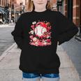 Women's Baseball Drip Ice Cream Boys Kids Youth Valentines Youth Crewneck Sweatshirt