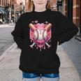 Women's Valentines Day Baseball Boys Ice Cream Drip Heart Youth Kids Youth Crewneck Sweatshirt Women's Valentines Day Baseball Boys Ice Cream Drip Heart Youth Kids Youth Crewneck Sweatshirt