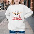 100 Days Of School Baseball 100 Days Smarter Boys Student Youth Crewneck Sweatshirt