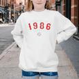 40 Year Old 1986 Classic Baseball 40th Birthday Youth Crewneck Sweatshirt 40 Year Old 1986 Classic Baseball 40th Birthday Youth Crewneck Sweatshirt