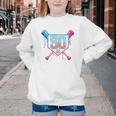Baseball 50 Year Old Ice Cream Drip 50th Birthday Number 50 Youth Crewneck Sweatshirt Baseball 50 Year Old Ice Cream Drip 50th Birthday Number 50 Youth Crewneck Sweatshirt